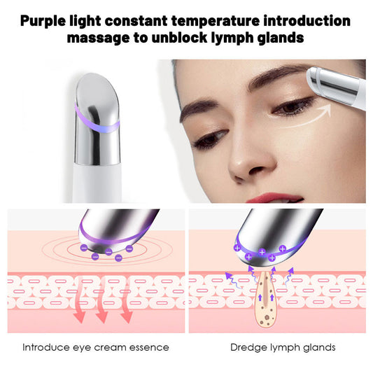 Microcurrent Oogmassager met Crème-infuser