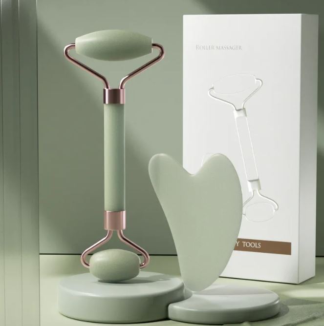 Gua Sha & Massageroller Set