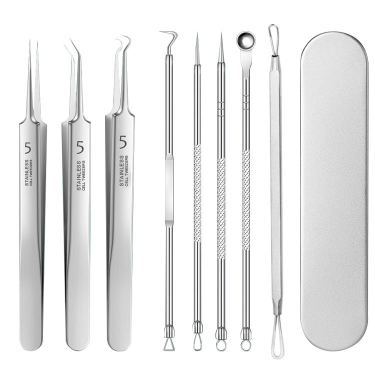 Comedonenlepel Set (RVS)