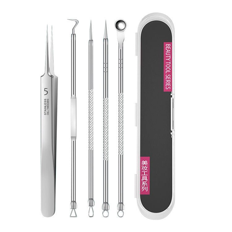 Comedonenlepel Set (RVS)