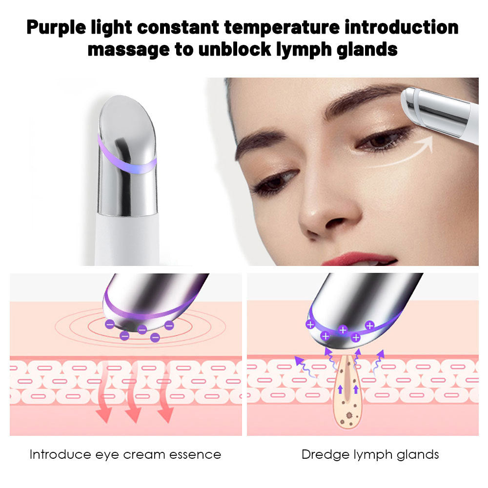 Microcurrent Oogmassager met Crème-infuser
