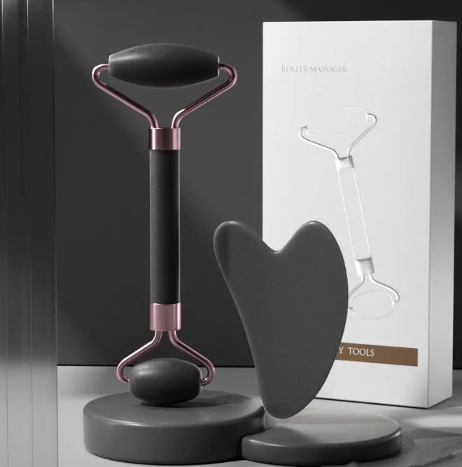 Gua Sha & Massageroller Set