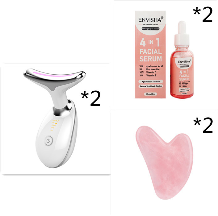 EMS Nekmassager met Warmte & LED