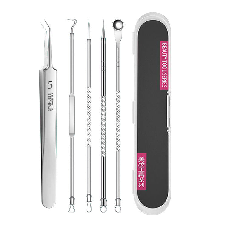 Comedonenlepel Set (RVS)